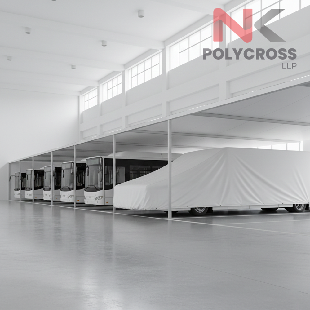 Bus Parking Area Cover