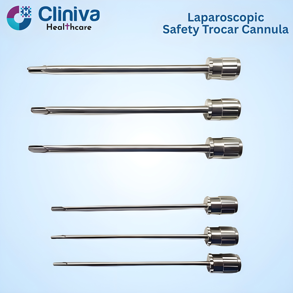 Laparoscopic Safety Trocar Cannula 5mm & 10mm