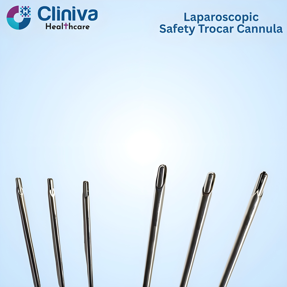 Laparoscopic Safety Trocar Cannula 5mm & 10mm