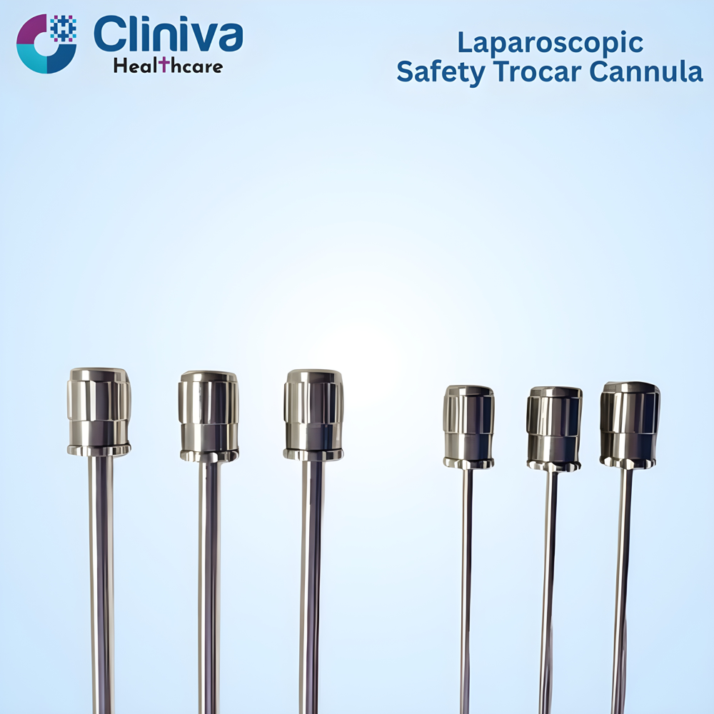 Laparoscopic Safety Trocar Cannula 5mm & 10mm