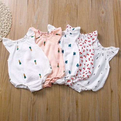 100% cotton baby onesies