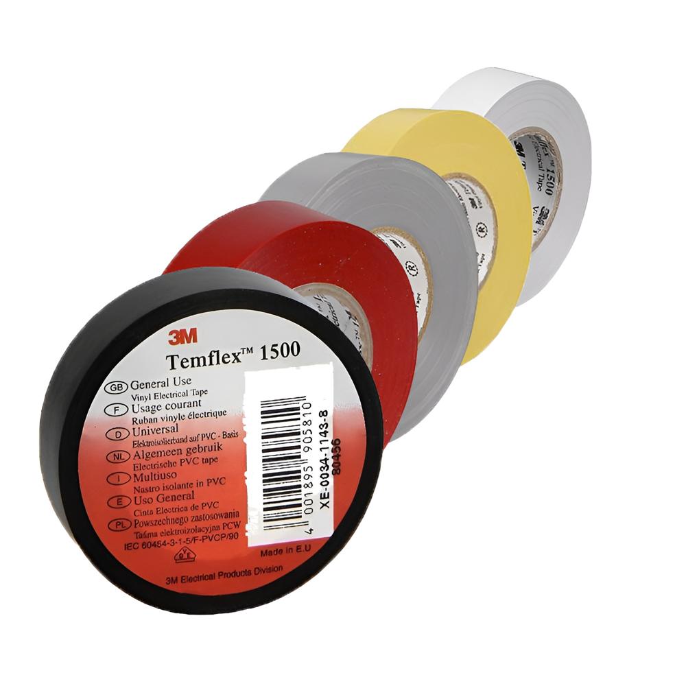 Temflex 1500 Electrical Tape - Coating Type: Polyvinyl Chloride