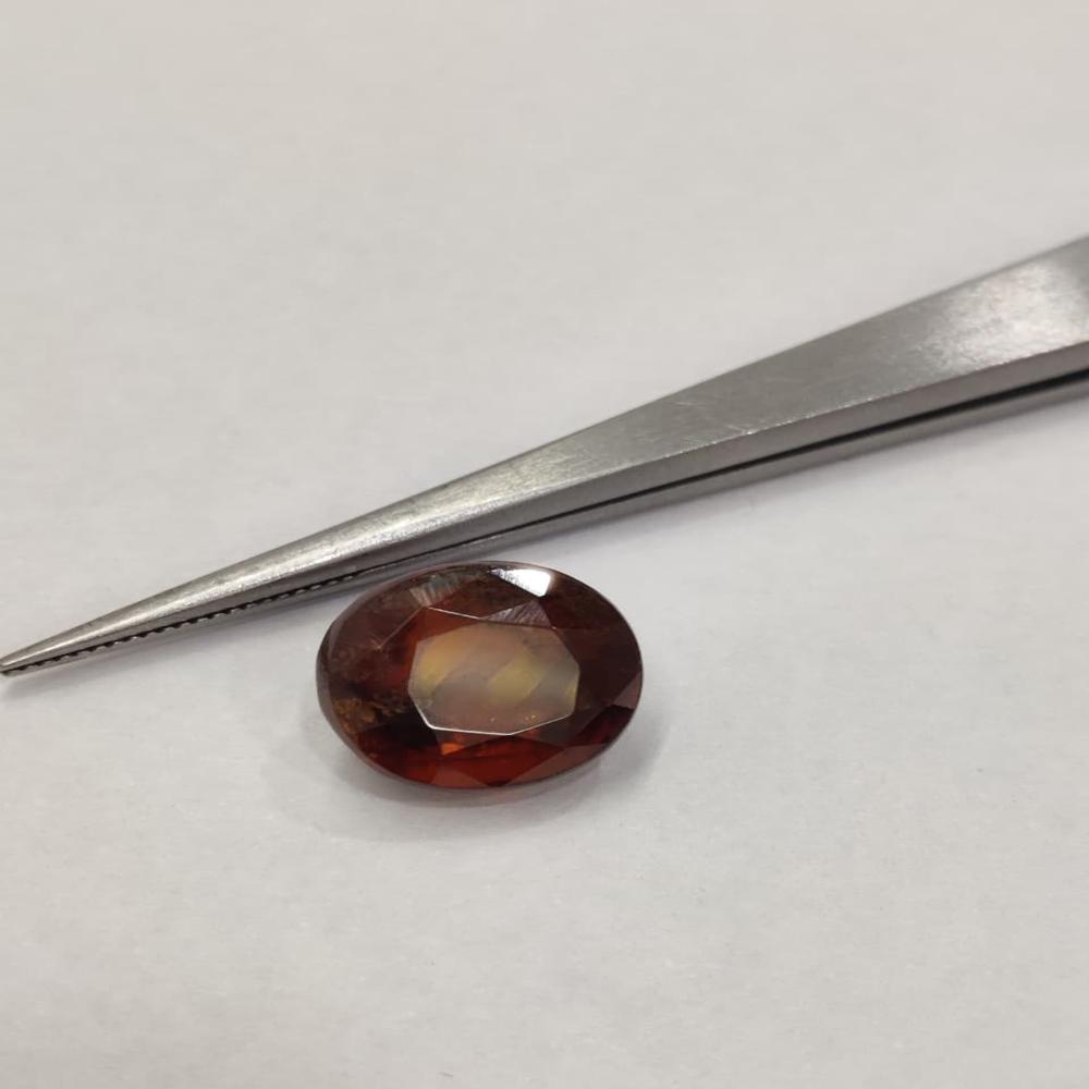 natural Ceylon Gomed 5.69 Carat (Hessonite Garnet) 