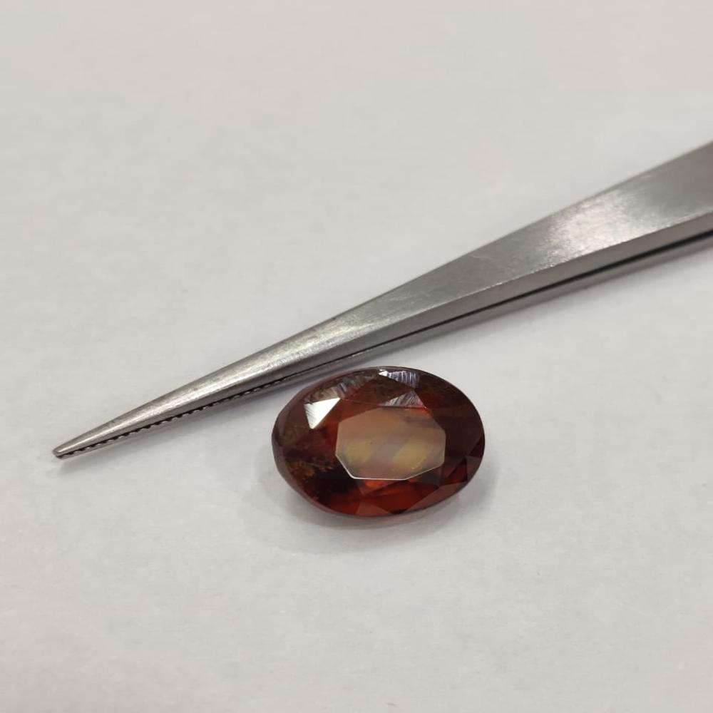 natural Ceylon Gomed 5.69 Carat (Hessonite Garnet) 