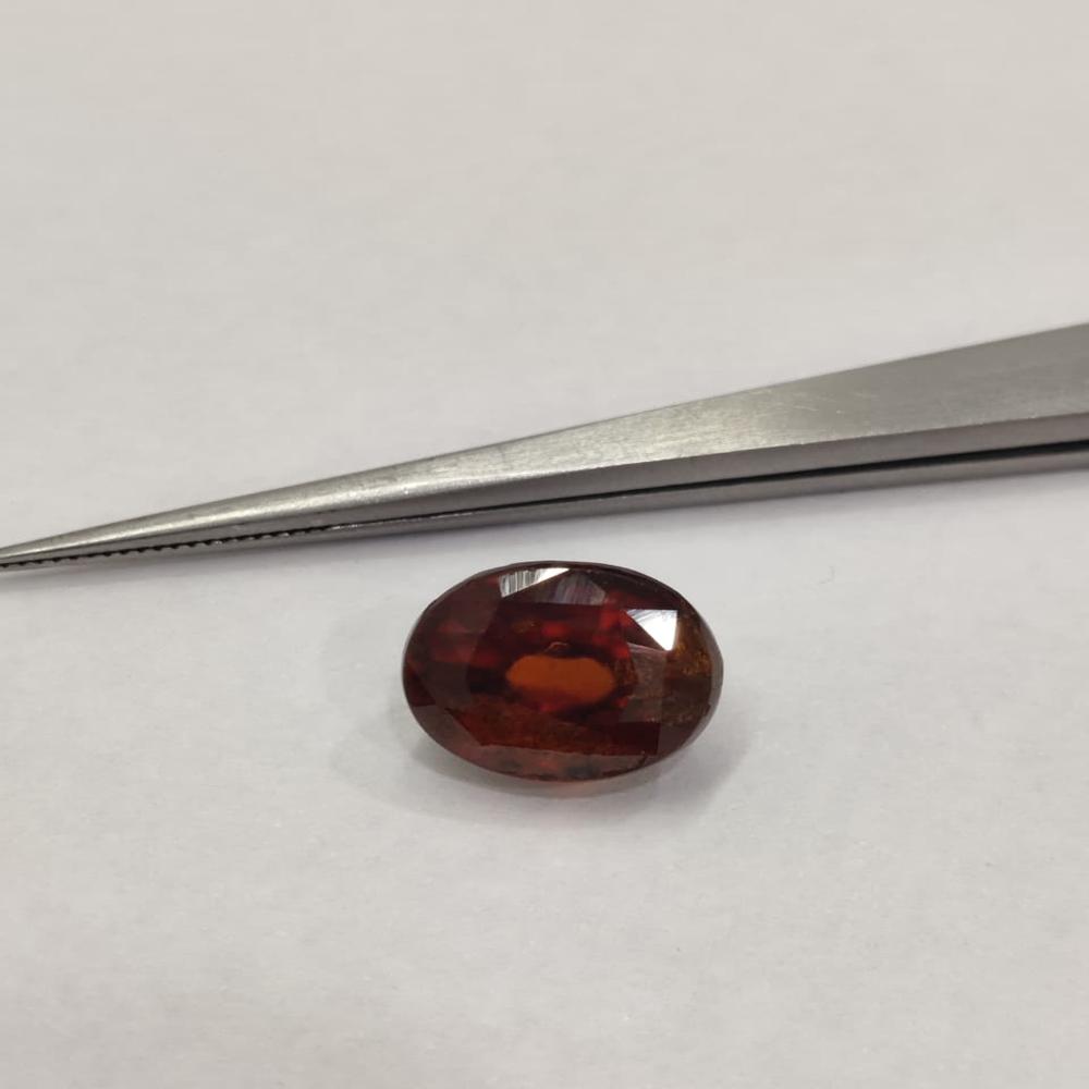 natural Ceylon Gomed 5.69 Carat (Hessonite Garnet) 
