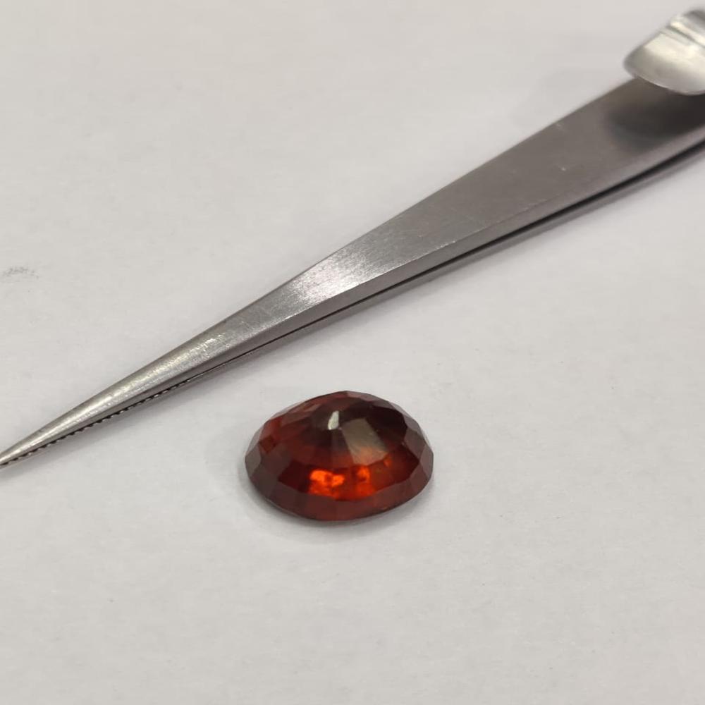 natural Ceylon Gomed 5.69 Carat (Hessonite Garnet) 