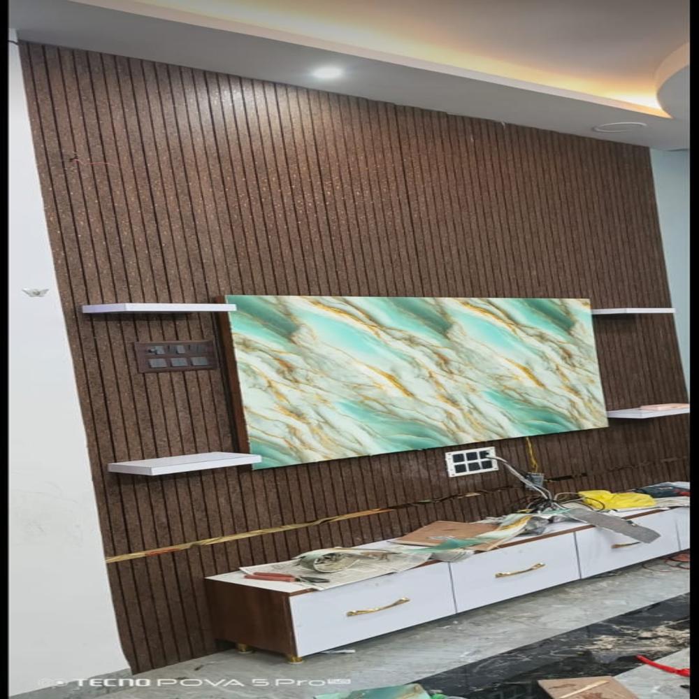 Charcole Louvers Panel - Application: Wall