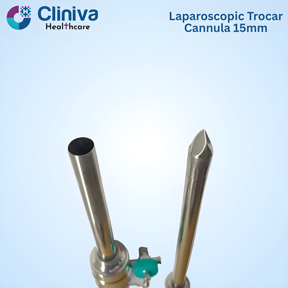 Laparoscopic Trocar Cannula 15mm Stainless Steel