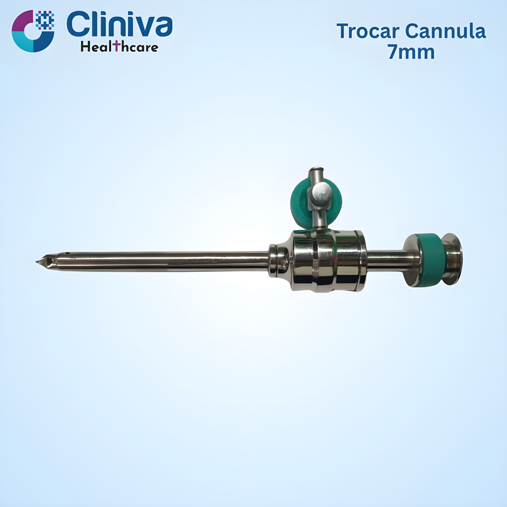 Laparoscopic Trocar Cannula 7mm Stainless Steel