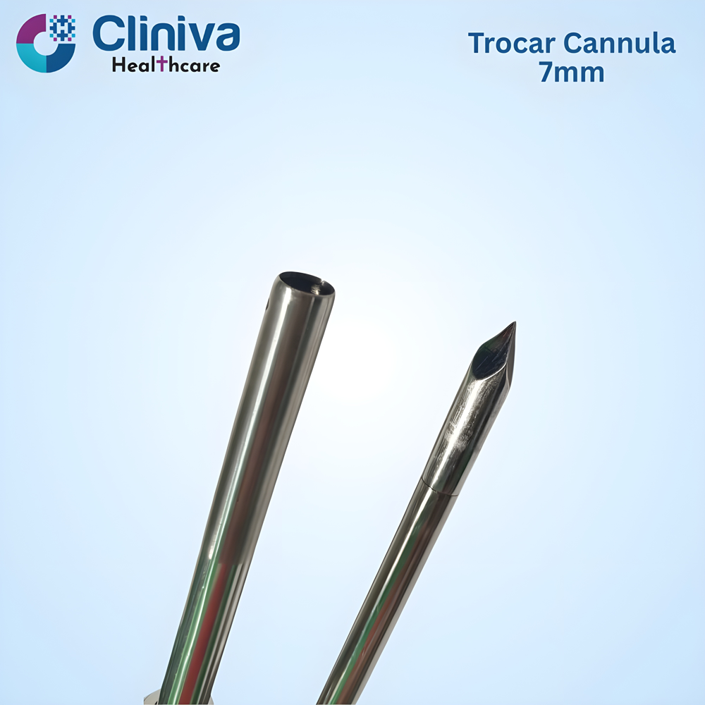 Laparoscopic Trocar Cannula 7mm Stainless Steel