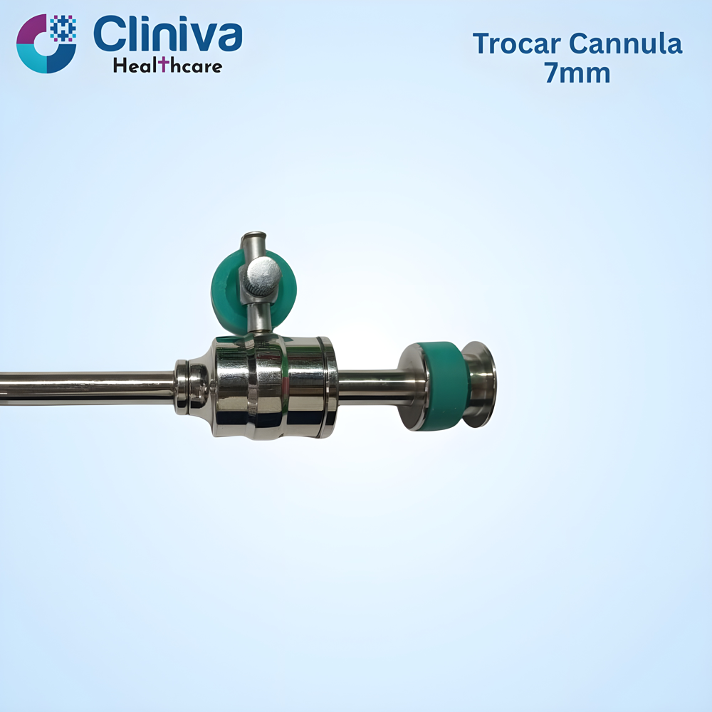 Laparoscopic Trocar Cannula 7mm Stainless Steel