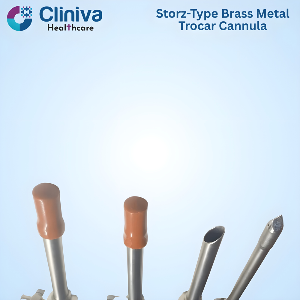 Laparoscopic Storz-Type Brass Trocar Cannula