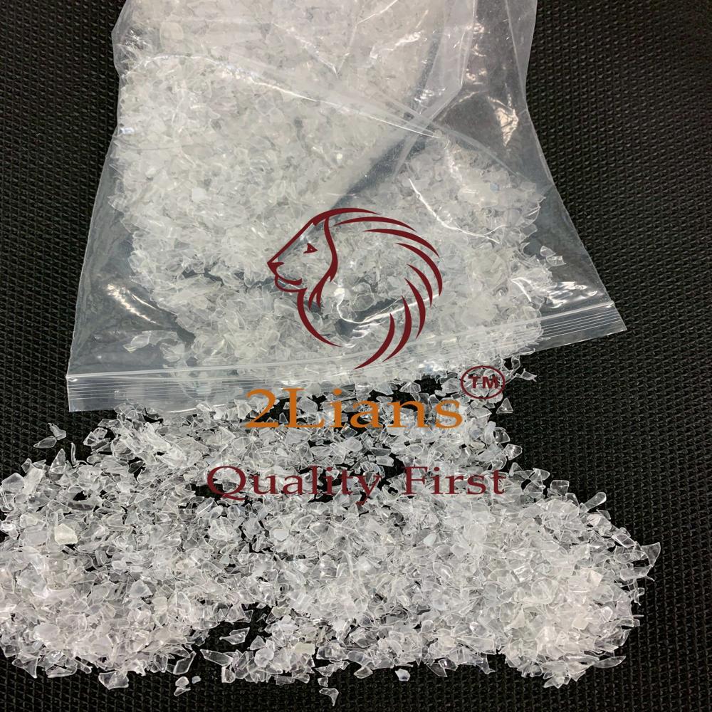 PET flakes bottles Clear grade A