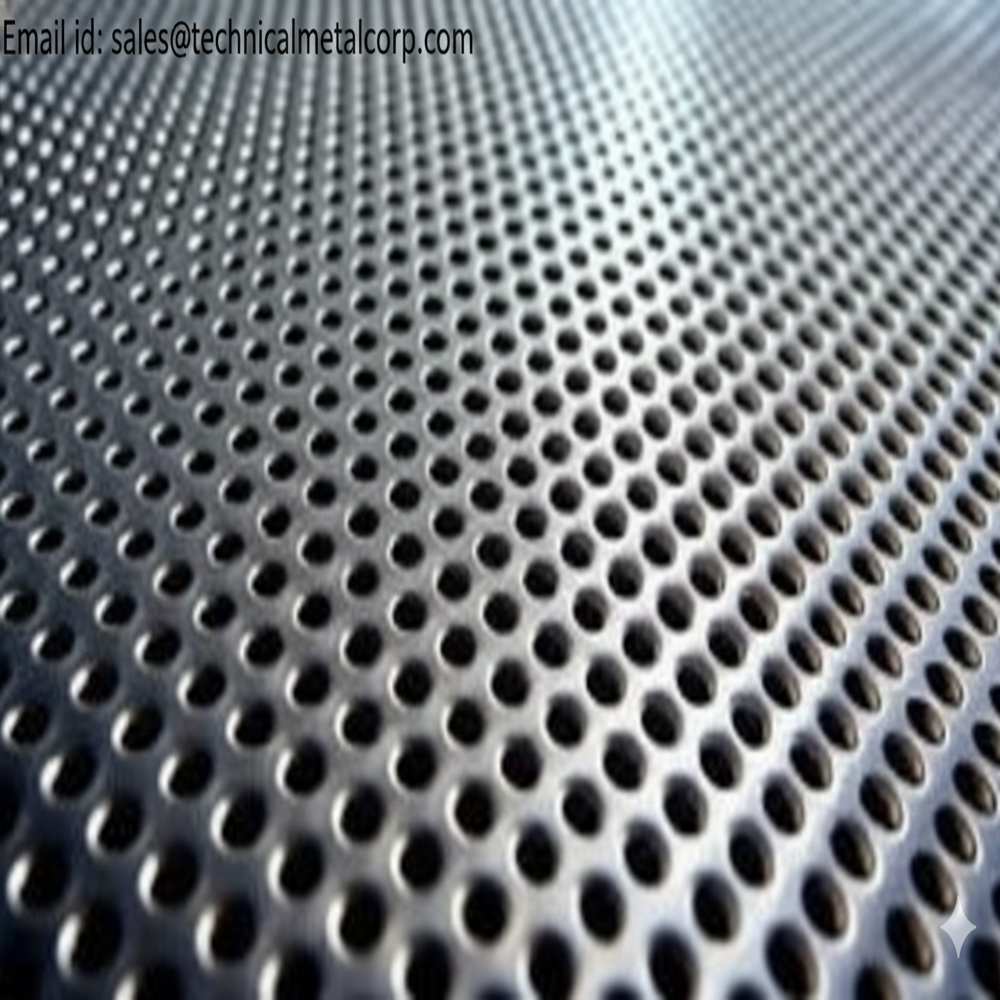Stainless Steel Perforated Sheets - Grade A Polished Silver Finish | High Durability With Versatile Applications