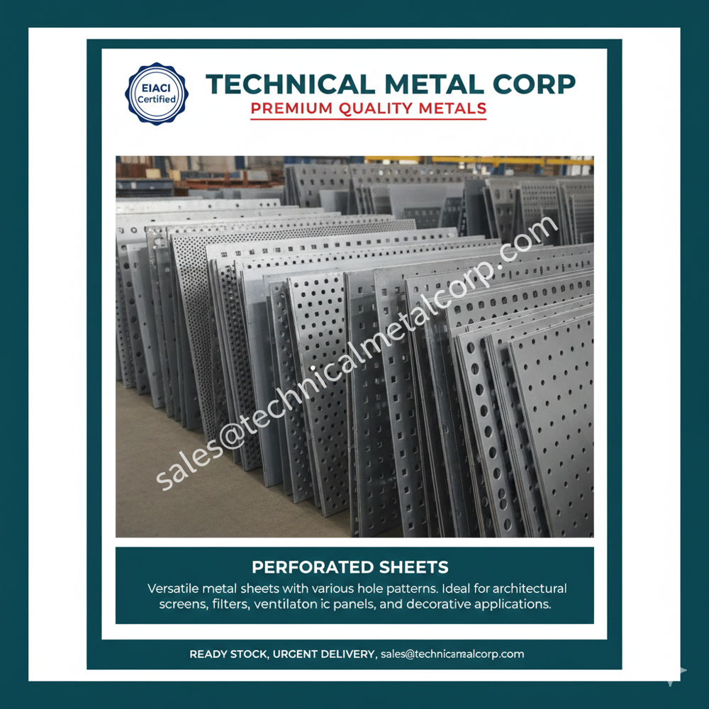 Stainless Steel Perforated Sheets - Grade A Polished Silver Finish | High Durability With Versatile Applications