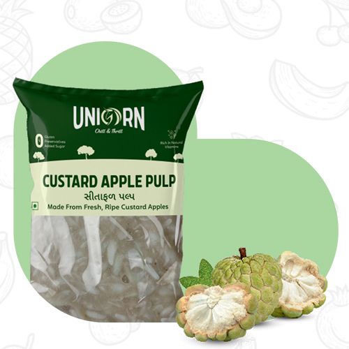 Frozen Custard Apple Pulp