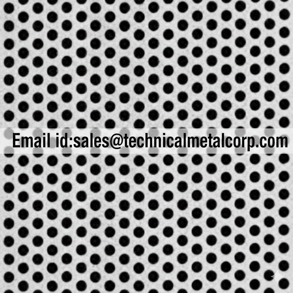 Stainless Steel Perforated Sheets - Grade A Polished Silver Finish | High Durability With Versatile Applications