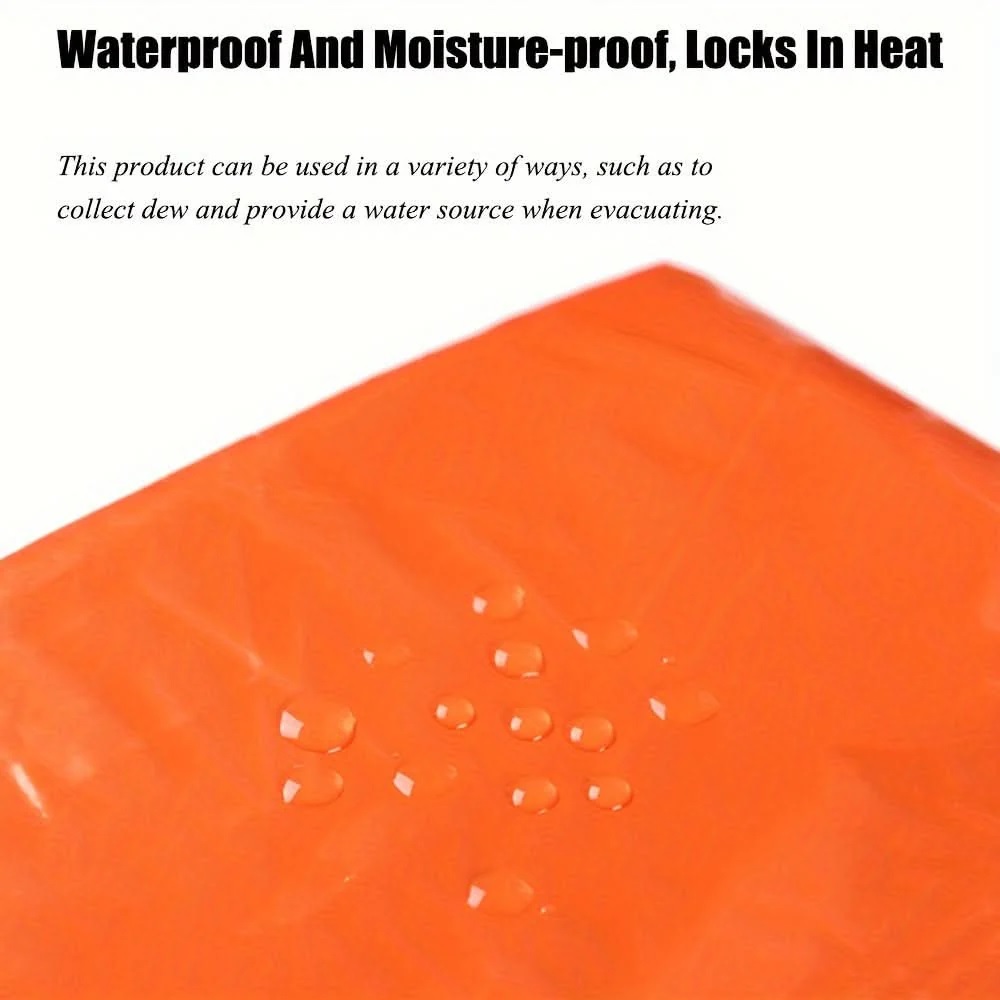 Emergency Blanket - Color: Orange
