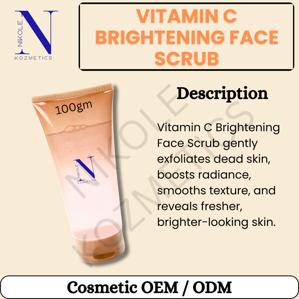 Vitamin C Brightening Face Scrub 
