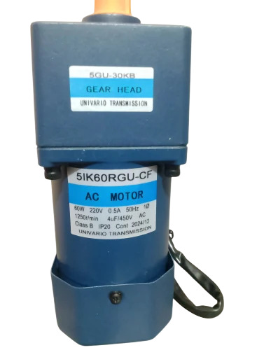 Univario Transmission 60 Watt Gear Motor