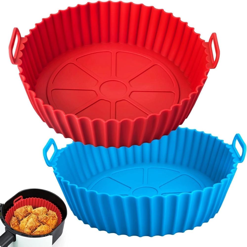 Air Fryer Silicone Pot - Features: Reusable