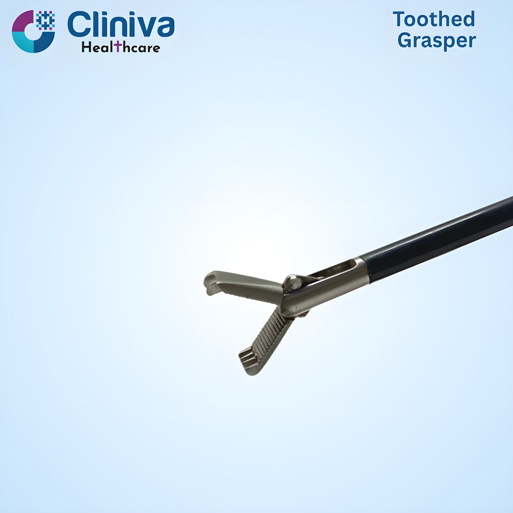 Laparoscopic Toothed Grasper 5mmx330mm
