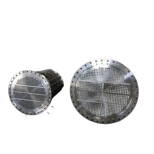 Tube Sheet - Stainless Steel, 100-500 Mm Diameter, 10-50 Mm Thickness, 2-10 Mm Hole Diameter, 100-1000 Holes, Ra 0.8 ÂµM Finish | Heat Exchanger, Pressure Vessel, Chemical Processing Applications