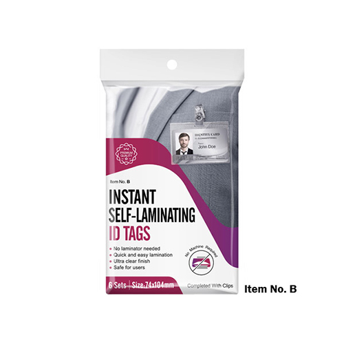 SELF - LAMINATING CARDS