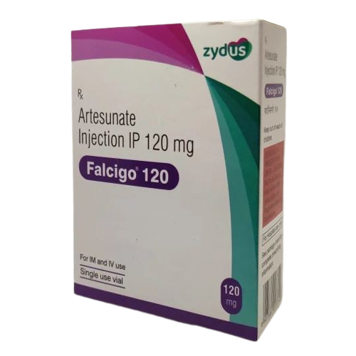 120mg Artesunate Injection IP - White Lyophilized Powder, Preservative-Free, Alcohol-Free | Rapid Action, IV/IM Use, pH 7.2-8.2
