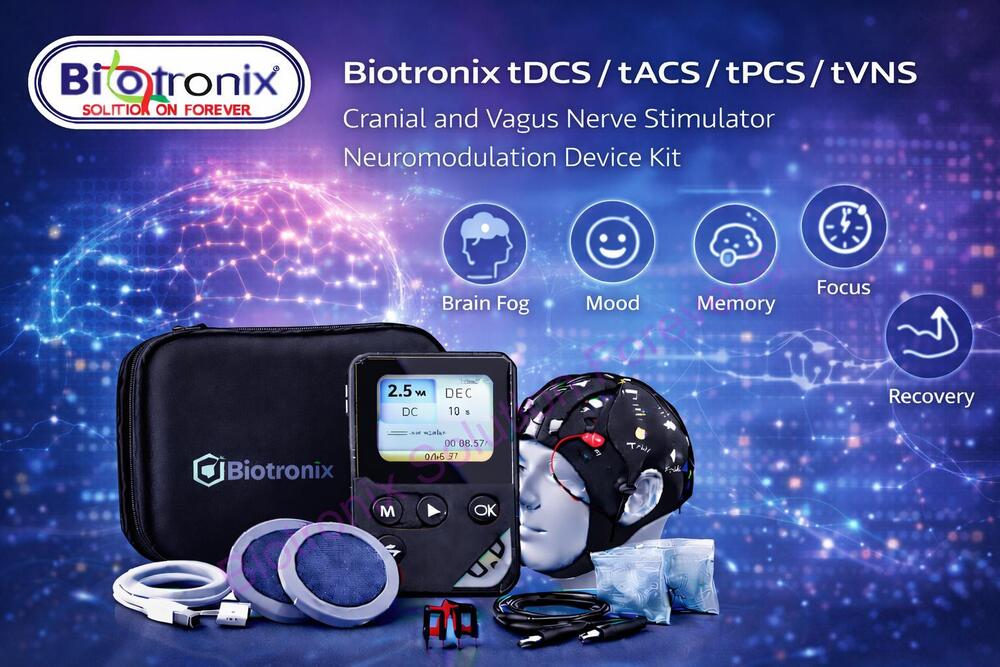 Hospital Use Transcranial And Vagus Stimulator