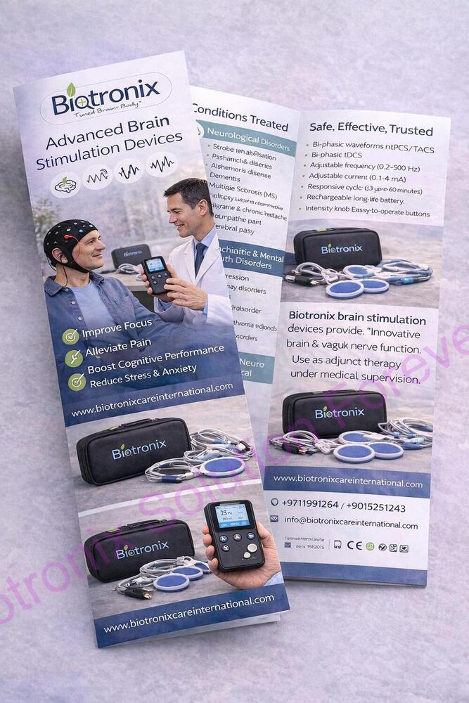 Hospital Use Transcranial And Vagus Stimulator