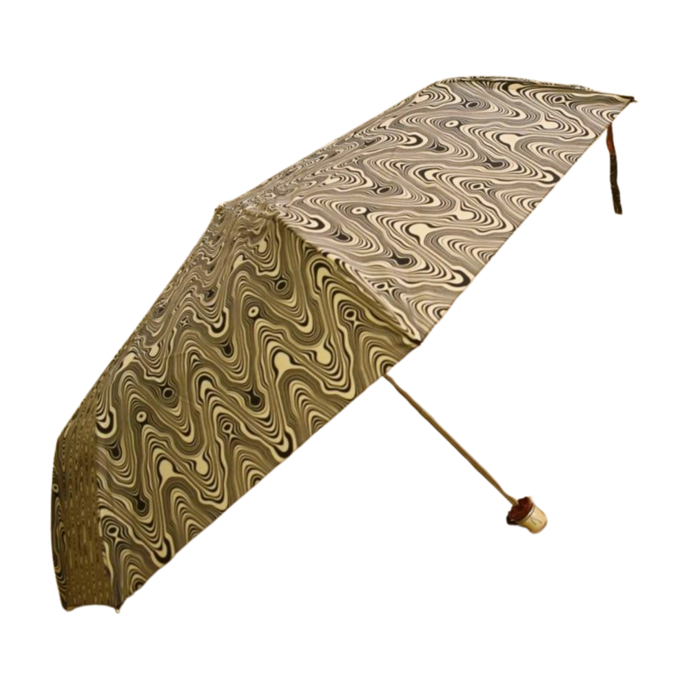 3 Fold, Manual, Unisex, 23" Radius, Uv Rays Resistant, For Rain And Sun 8866 - Color: Assorted/unisex