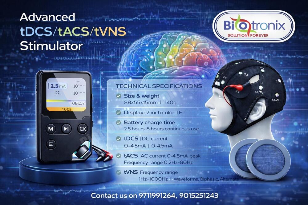 Digital TDCS And TVNS Therapy Console