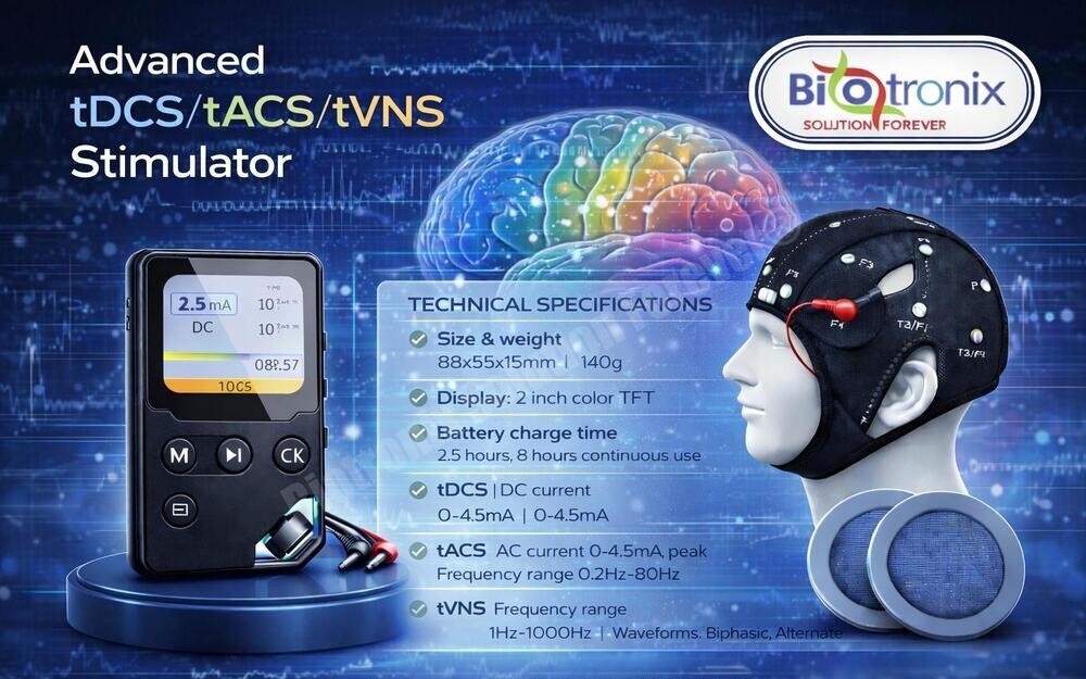 Digital TDCS And TVNS Therapy Console