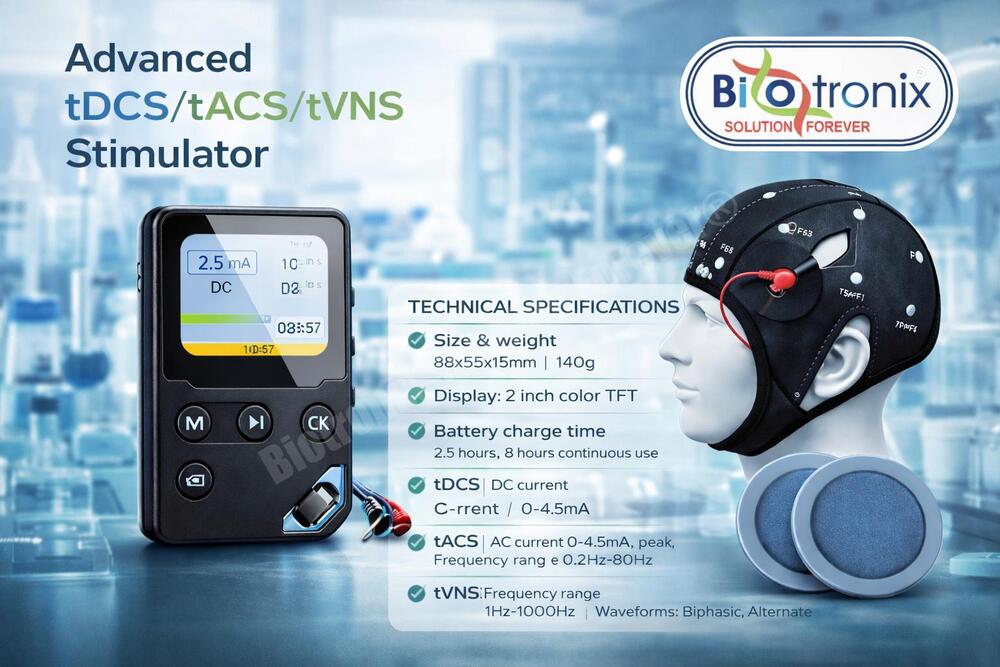 Digital TDCS And TVNS Therapy Console