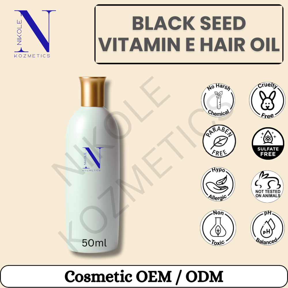 Black Seed Vitamin E Hair Oil