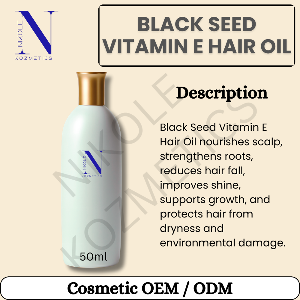 Black Seed Vitamin E Hair Oil