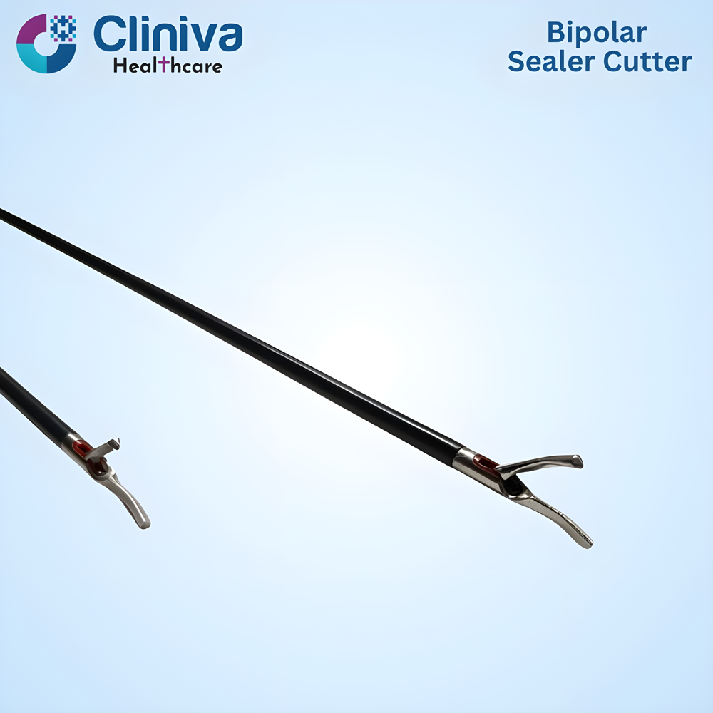 Laparoscopic Bipolar Sealer Cutter 5mm Silver Jaw