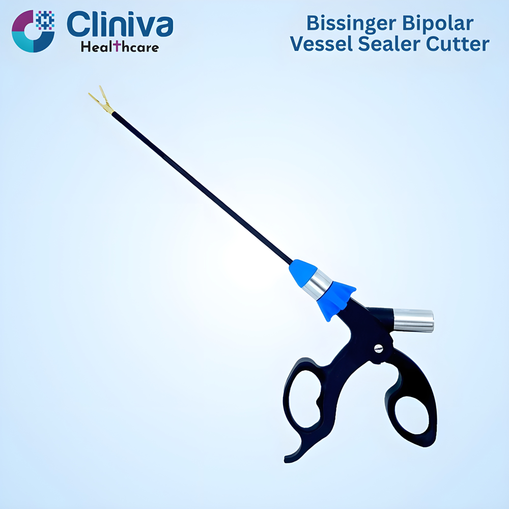 Laparoscopic Open Surgery Instruments bissinger bipolar Vessel Sealer Cutter 17cm gold