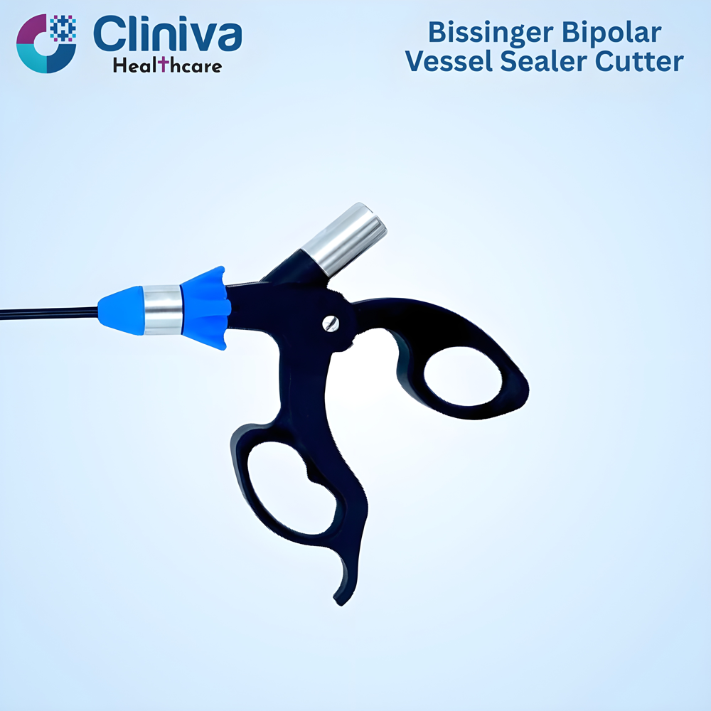 Laparoscopic Open Surgery Instruments bissinger bipolar Vessel Sealer Cutter 17cm gold