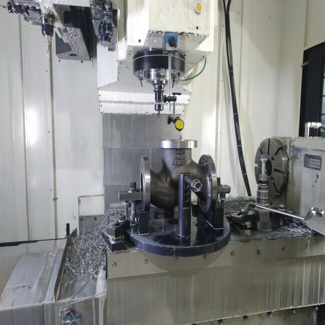 VMC Machining Fixture for Valve Body