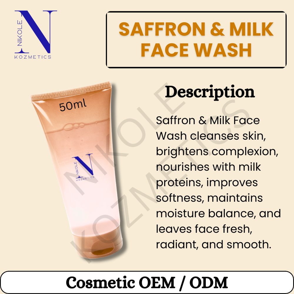 Saffron & Milk Face Wash