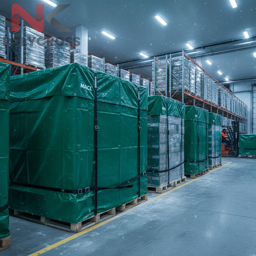 Cold Chain Packaging Sheet - Color: Blue