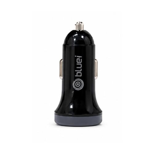 CC-12 Dual Port 17W Car Charger with Bluetooth Transmitter 
