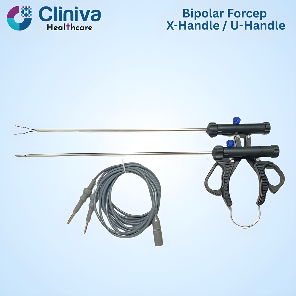 Laparoscopic Bipolar Forcep X-Handle / U-Handle 5mmx330mm