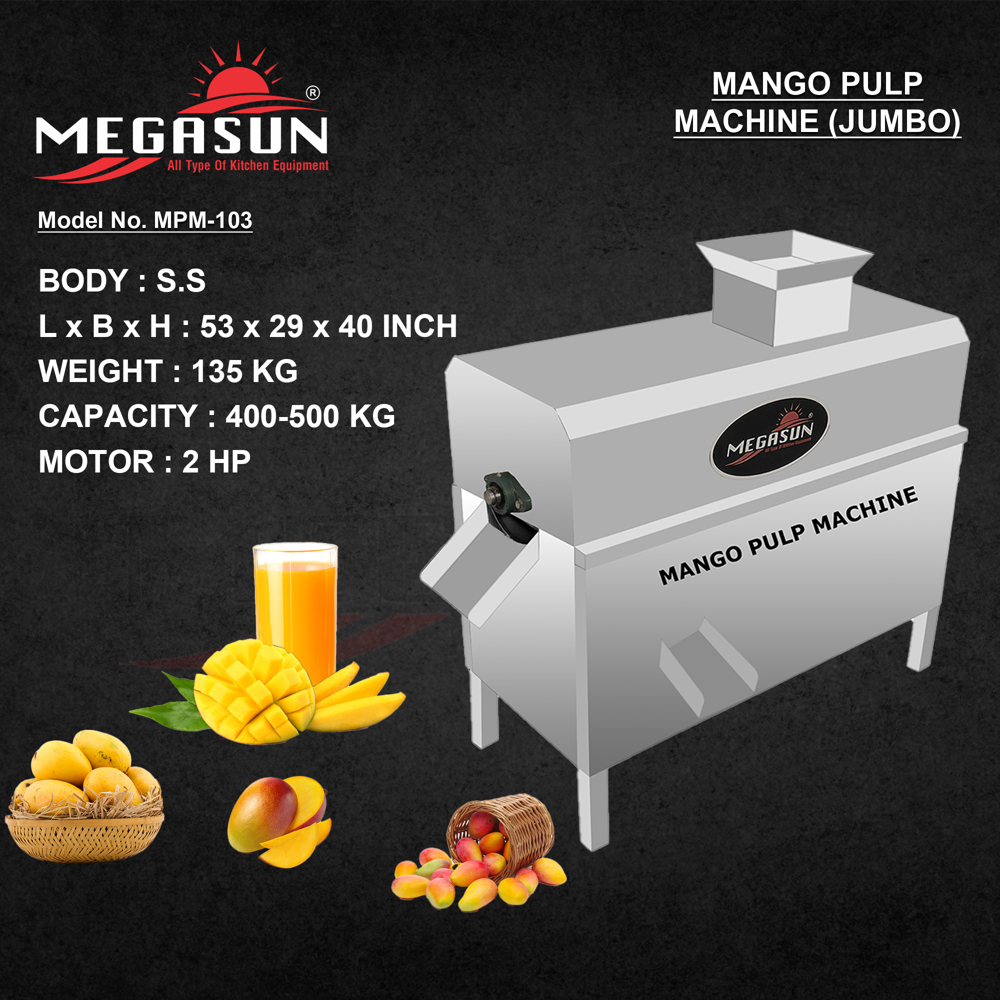500 Kg Mango Pulp Making Machine - Automation Grade: Automatic