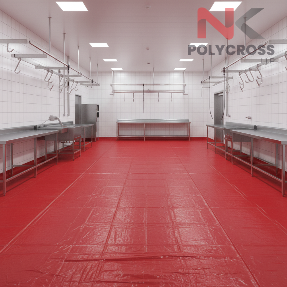 Food Processing Area Sheet - Color: Blue