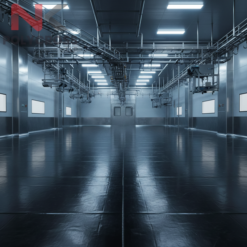 Food Processing Area Sheet - Color: Blue