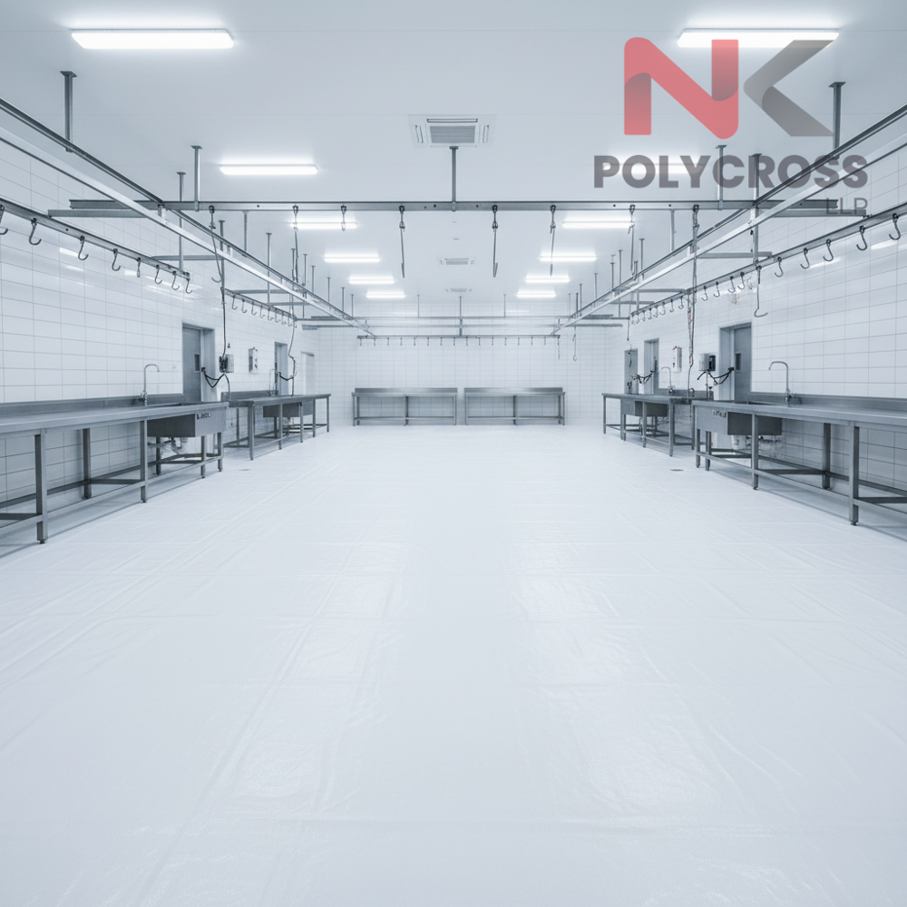 Food Processing Area Sheet - Color: Blue