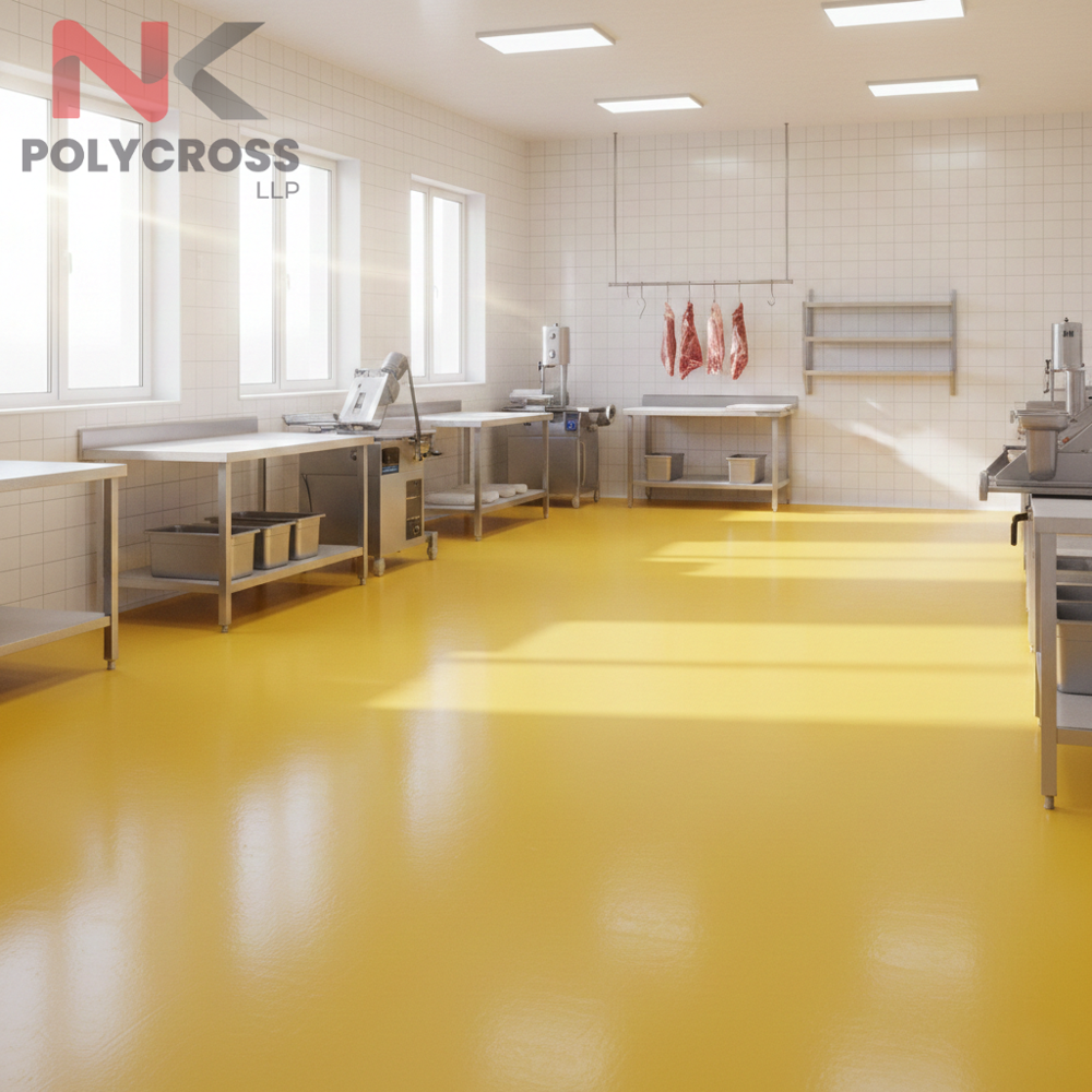 Food Processing Area Sheet - Color: Blue